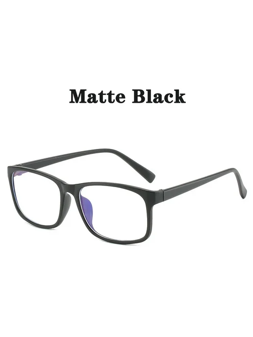 Компьютерные очки Square Matte Black, черный