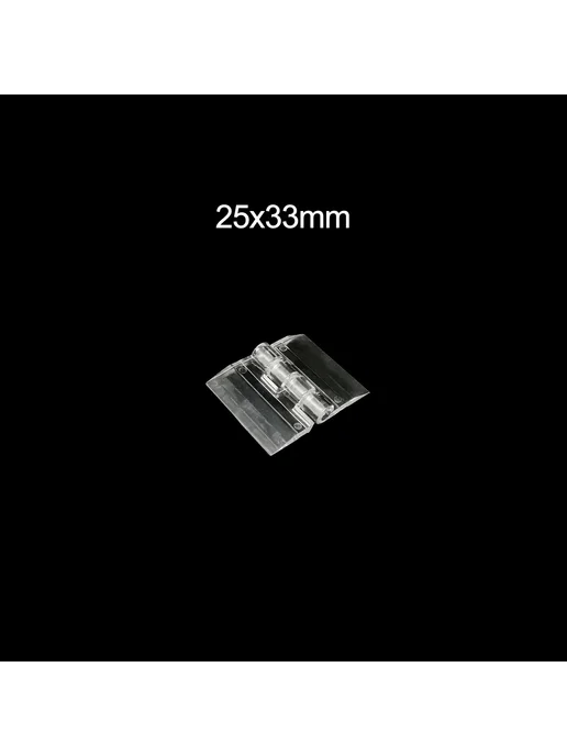 Michastu Михасту мини прозрачные акриловые петли 6pcs 25x33mm, 6 шт