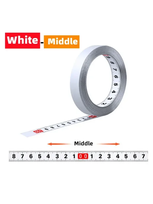 Wnew Самоклеящаяся рулетка, 1M, Middle - White, белый