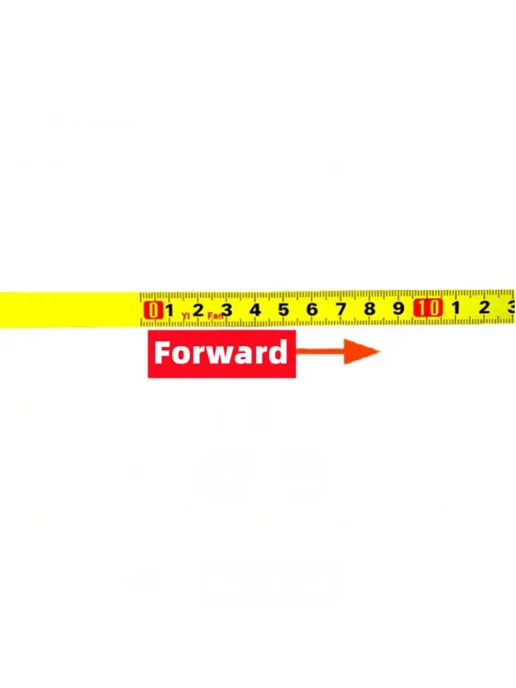 Wnew Рулетка самоклеящаяся 4M, Forward - Yellow, желтый