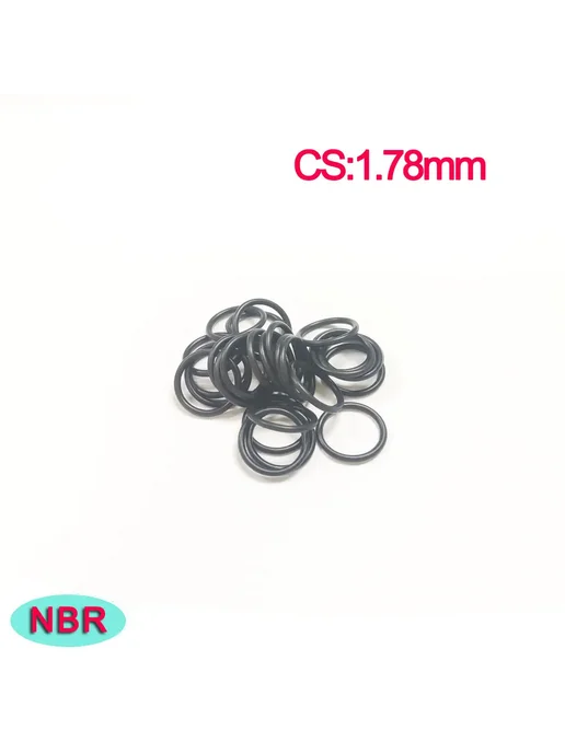 Нет бренда 10 резиновых уплотнительных колец NBR ID 10.82mm, 10 шт, 10 шт