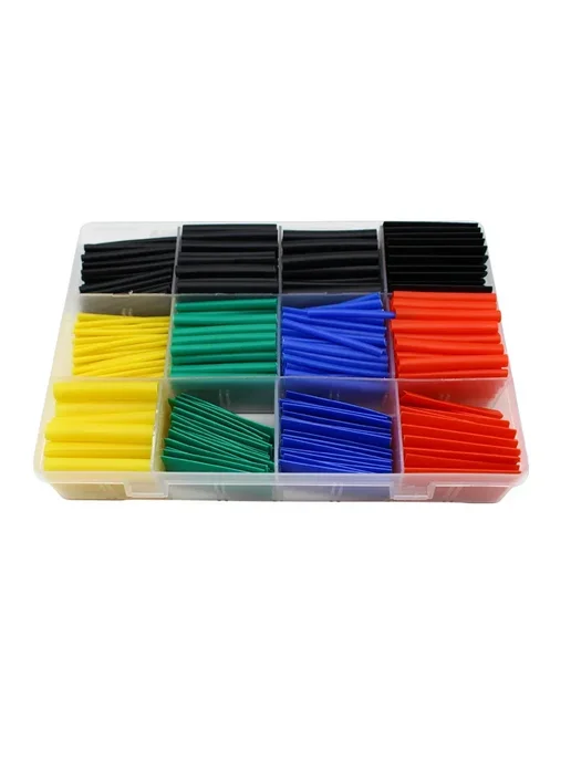 ELECAPITAL Термоусадочная трубка 127Pcs Black no Box, 127 шт, фото 2