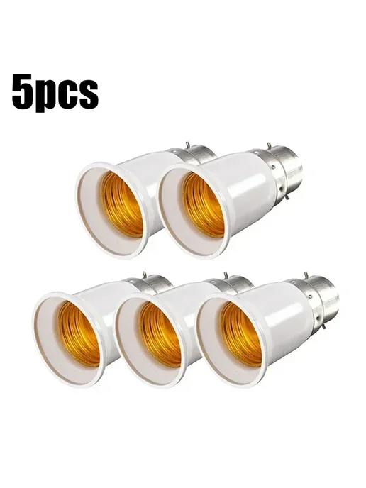 Нет бренда Конвертер B22 в E27, белый, 1PCS, 1 шт