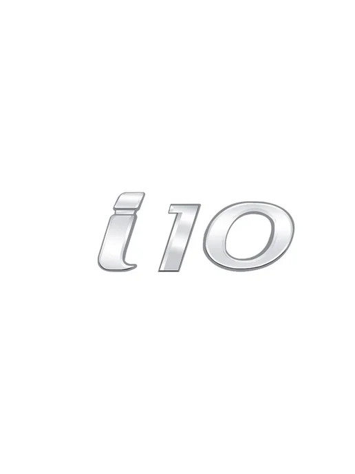 Металлический логотип I10, цвет 2, 2