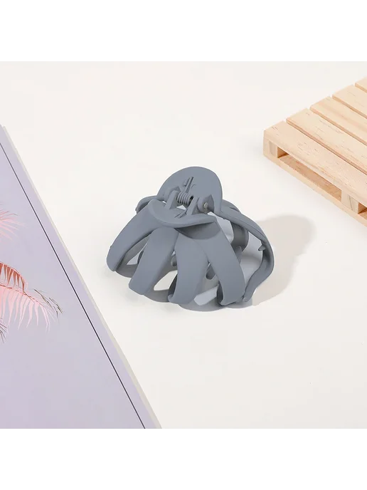 Xiluodai Металлические заколки для волос Gray 7cm, серый