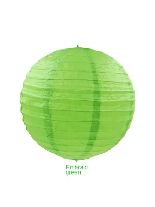 merylover Бумажные фонари круглые Emerald green, зеленый