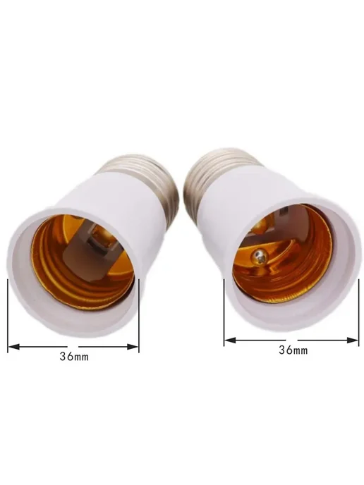 USBO Удлинитель E27-E27 алюминиевый, 95mm Length, алюминиевый 65mm Length, фото 5