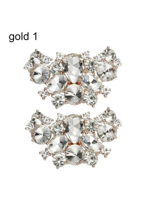 okdeals Съемные украшения для обуви, брошь, C-gold-1, вариант