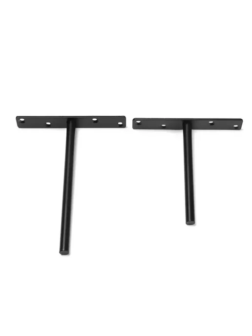 Нет бренда Кронштейны скрытые Black-200mm-2 Holes, черный, фото 6