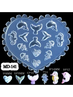 Misscheering 3D Акриловые формы для ногтей MD-141