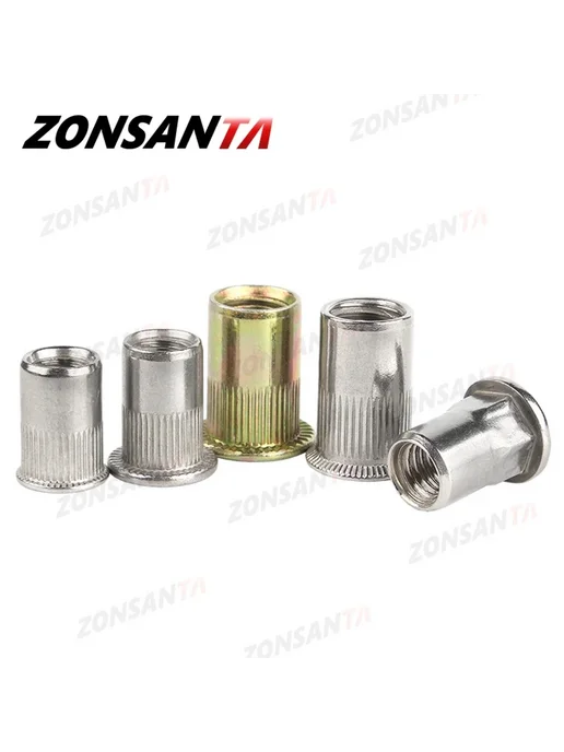 ZONSANTA Заклепка полушестигранная M10 нержавеющая сталь 10шт, 10 шт, фото 3