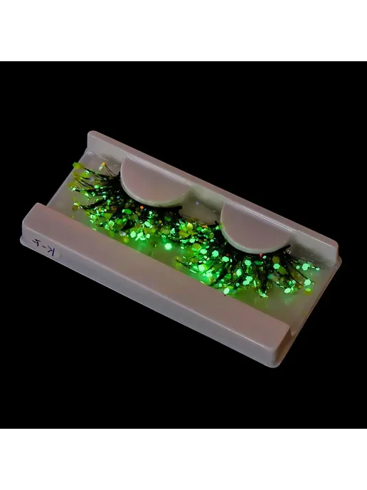 Нет бренда Цветные 3D ресницы накладные, Color 12, вариант, фото 2