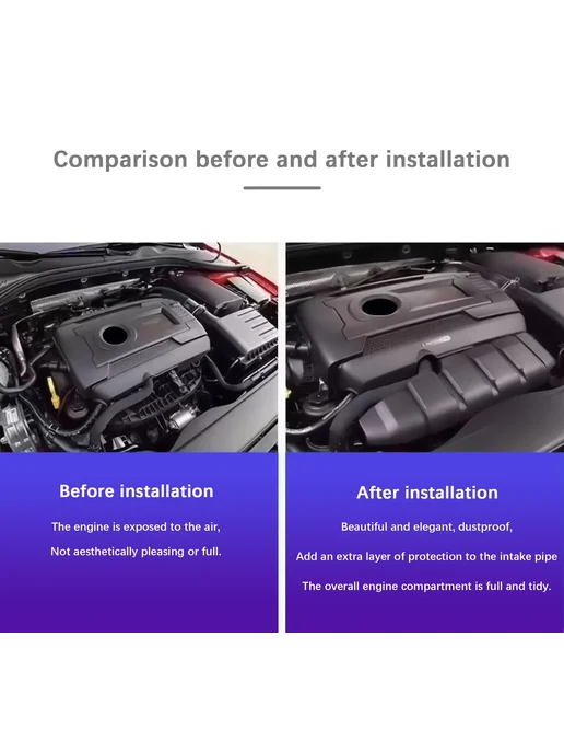 Нет бренда Для VW Golf 2,0 высокая мощность крышки двигателя 06K 103925, вариант, фото 5
