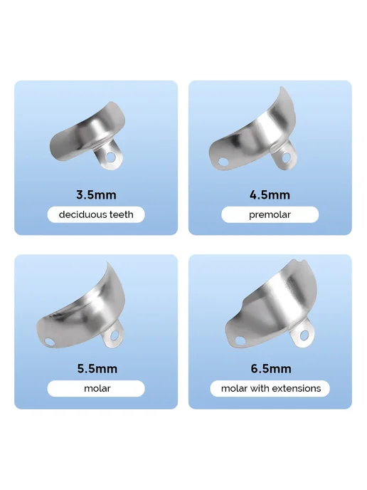 AZDENT Стоматологические матричные ленты 50PCS 3.5mm, 50 шт, фото 3