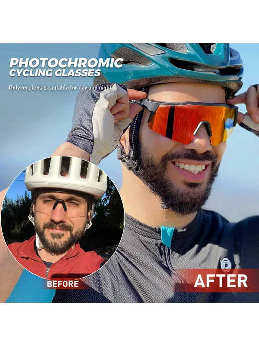 Kapvoe фотохромные очки 09-Dark Photochromic, вариант, фото 4
