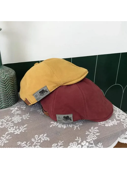 BTLIGE Берет мужской хлопковый белый Color C, белый, фото 7