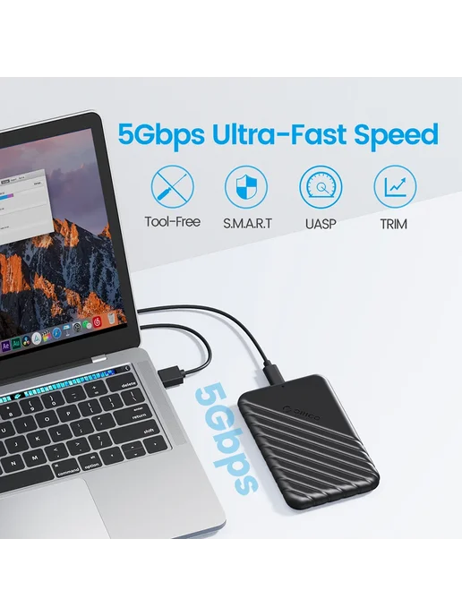 ORICO HDD 2.5" USB 3.0 Micro-B White, белый, фото 4