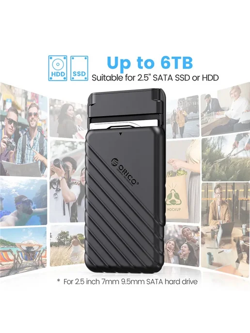 ORICO HDD 2.5" USB 3.0 Micro-B White, белый, фото 5