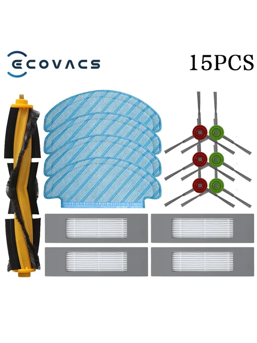 ECOVACS Мешки для сбора пыли DEEBOT 15pcs, 15 шт
