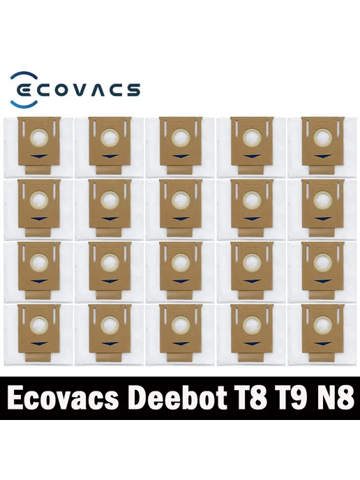 ECOVACS Мешки для сбора пыли DEEBOT 15pcs, 15 шт, фото 2