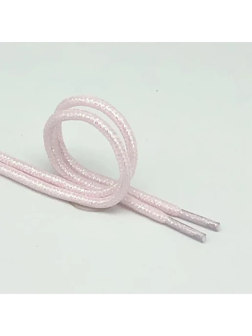 Nyacinth Розовые шнурки для обуви 120 см, Pearl Pink, розовый