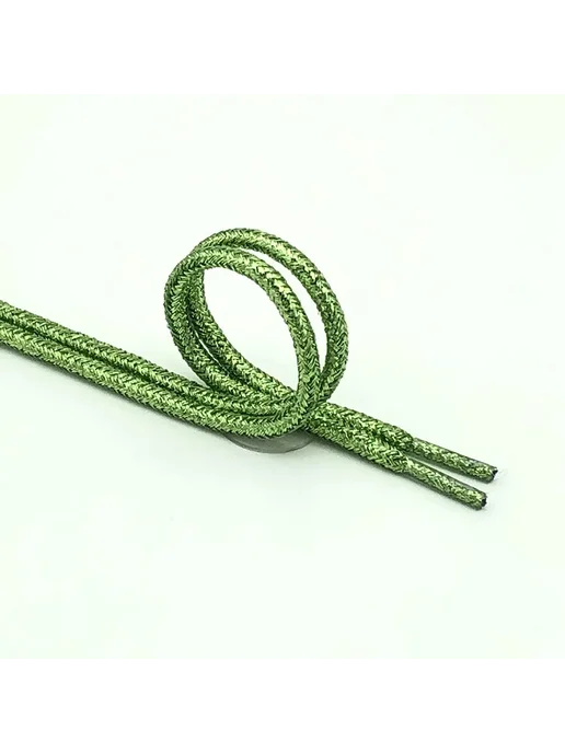 Nyacinth Золотистые шнурки 160 см для обуви, зеленый