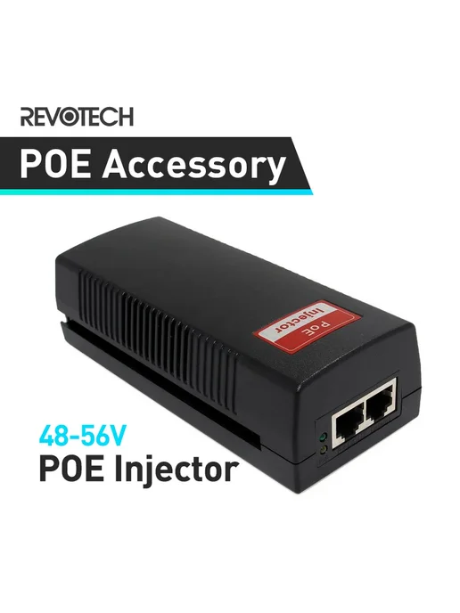 REVODATA Инжектор PoE PSE801, EU Plug, US Plug