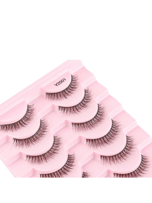 YSDO 3D норковые накладные ресницы 10 pairs- Y1002, коричневый, фото 4