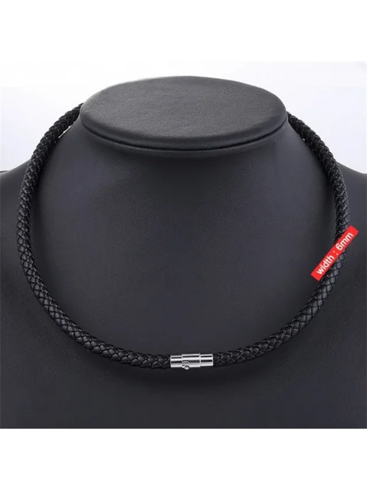 Rinhoo Винтажное ожерелье NC24Y0603-5, черный