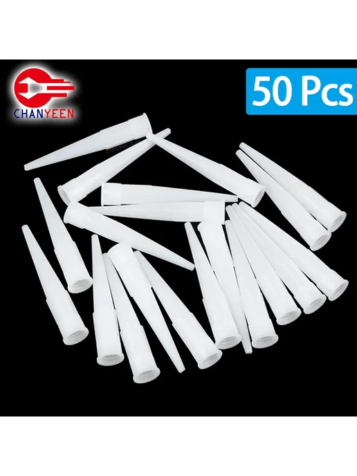 Нет бренда Насадки для пистолета герметика, 50pcs, 50 шт