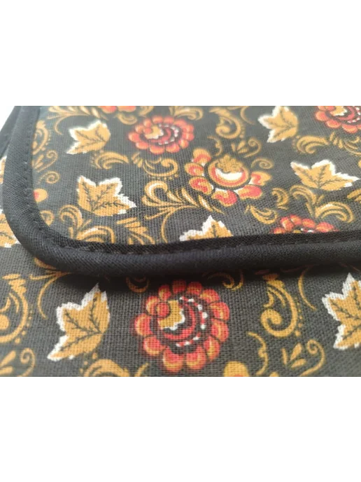lorena-textile Прихватки кухонные Кудрины, черный, фото 3