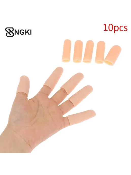 Нет бренда Гелевые защитные трубки для пальцев SHNGki 2pcs, 2 шт, фото 2