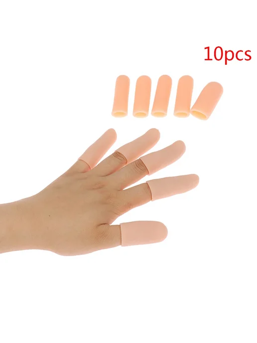 Нет бренда Гелевые защитные трубки для пальцев SHNGki 2pcs, 2 шт, фото 3