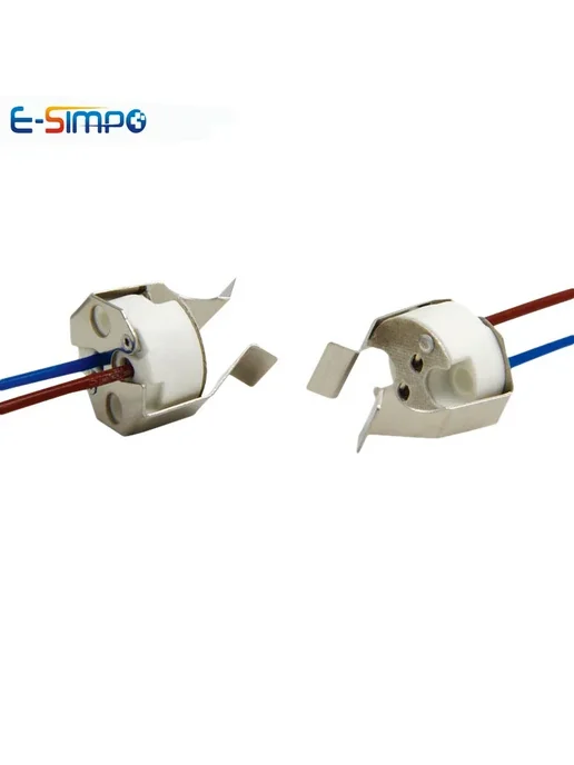 E-SIMPO 6 шт. двухконтактное основание, G4, G6.35, GY6.35, GX5.3 MR1, 6 шт, фото 3