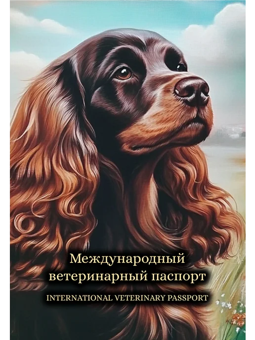 StarHoll Ветеринарный паспорт с аудио-записью сеттер, вариант
