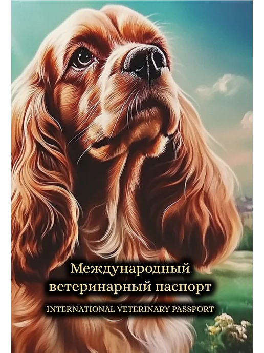 StarHoll Ветеринарный паспорт с аудио-записью сеттер, вариант