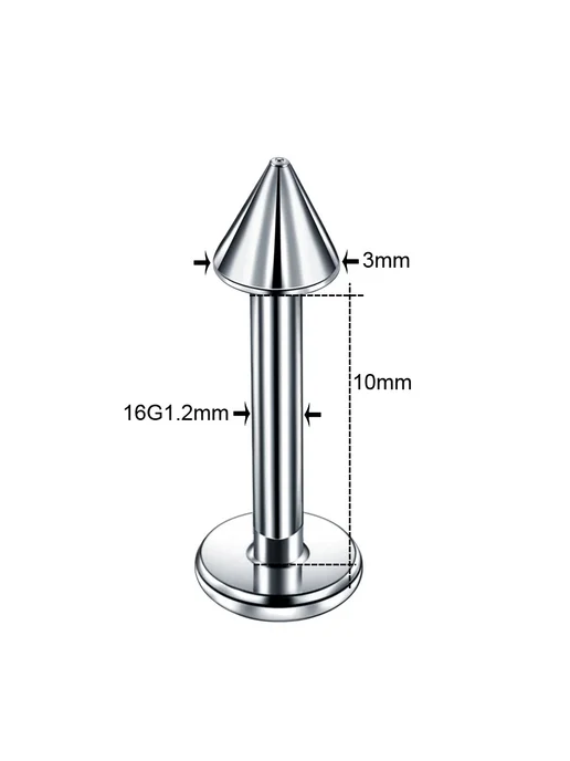 SWANJO Кольцо для пирсинга 16G 1.2mm, 10mm, Style 31, 16 г, фото 3
