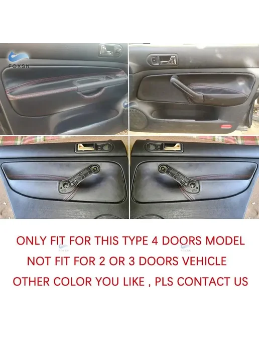 FOXSN Для VW Golf 4 MK4 Bora Jetta 1998 1999 2000 2001 2002 2003 2, вариант, фото 7