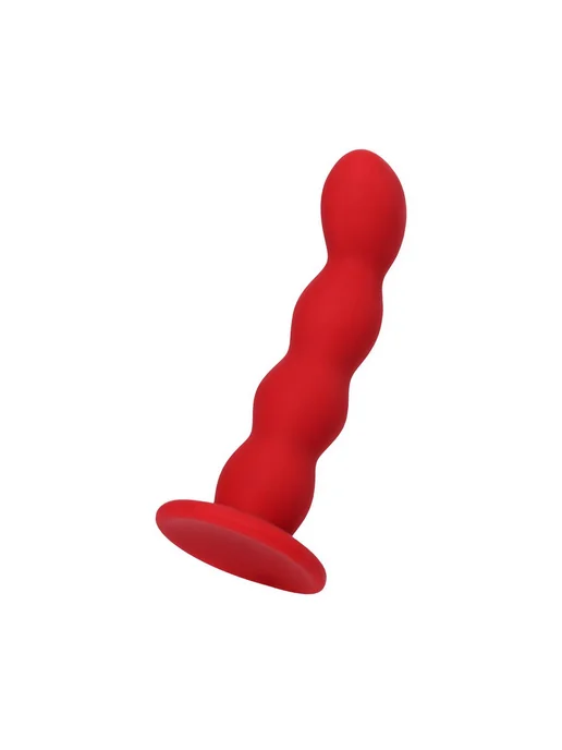 TOYFA TODO Анальный стимулятор с изогнутой головкой ToDo Favorite, красный