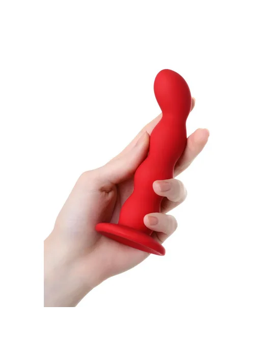 TOYFA TODO Анальный стимулятор с изогнутой головкой ToDo Favorite, красный, фото 4