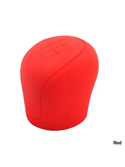 Нет бренда Силиконовый чехол на ручку КПП 5 Speed Red, красный