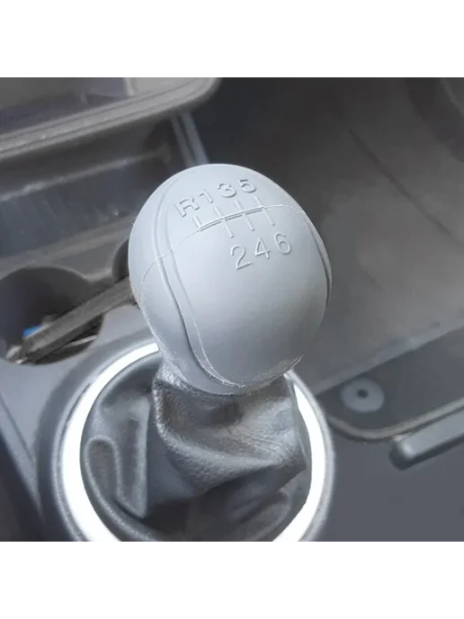 Нет бренда Силиконовый чехол на ручку КПП 5 Speed Red, красный, фото 5