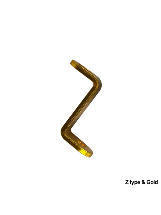 Нет бренда Держатель тормозного бака Z type Gold, золотой
