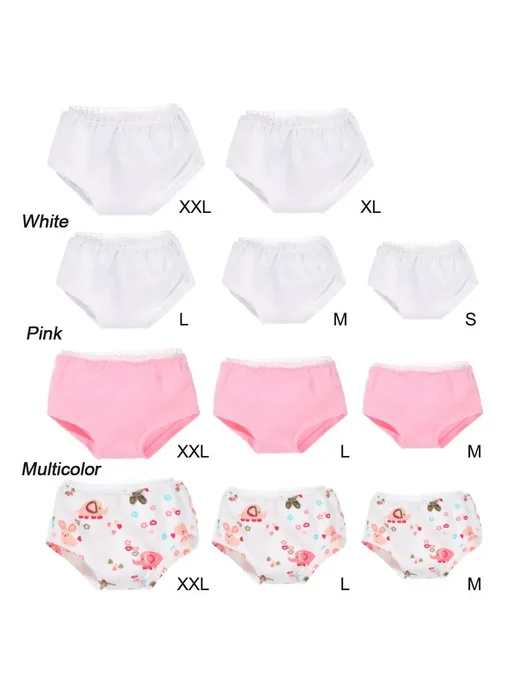 Нет бренда Кукольные трусики Cloth размер S M L XL XXL multicolor-L, вариант, фото 7
