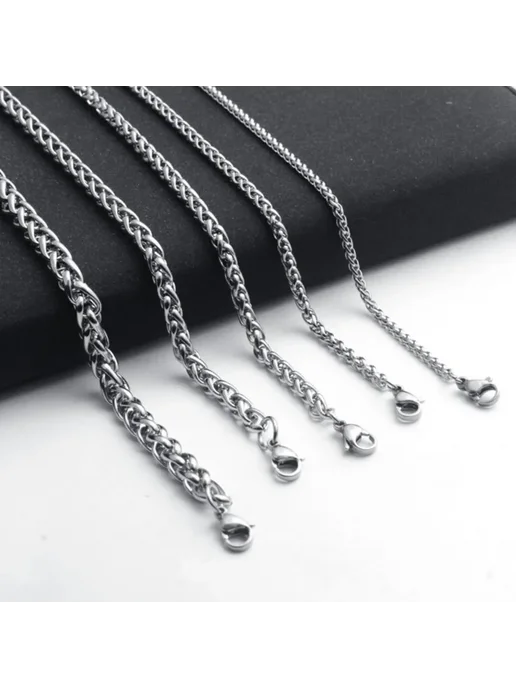 HNSP Ожерелье 316L 8MM Wide 70cm Necklace, 316 л, фото 4