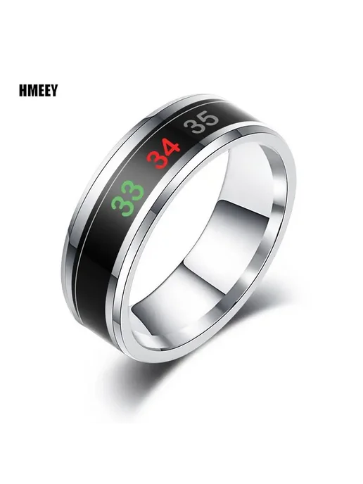 hmeey Температурное кольцо из титановой стали, титан, фото 6