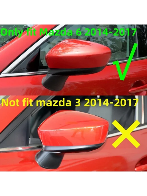 Soarhorse Зеркало заднего вида Mazda 6 Atenza GJ 1PC Left L, вариант, фото 4