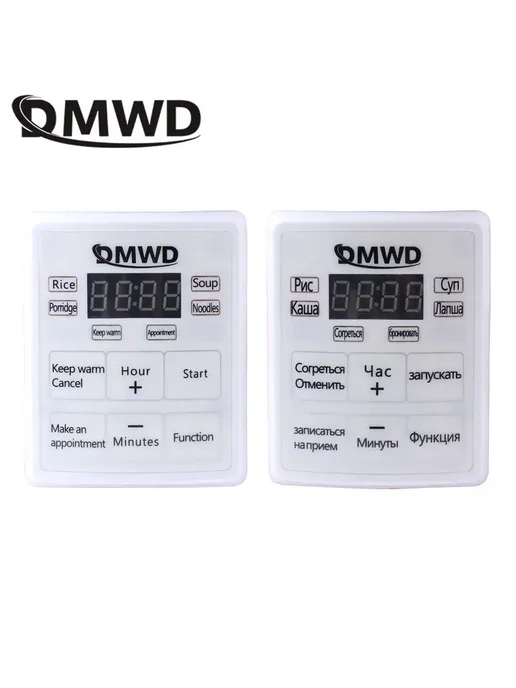 Нет бренда DMWD Мини-рисоварка 1.6 л Красный, Russian panel, Red 12V-24, 1,6 л, фото 3