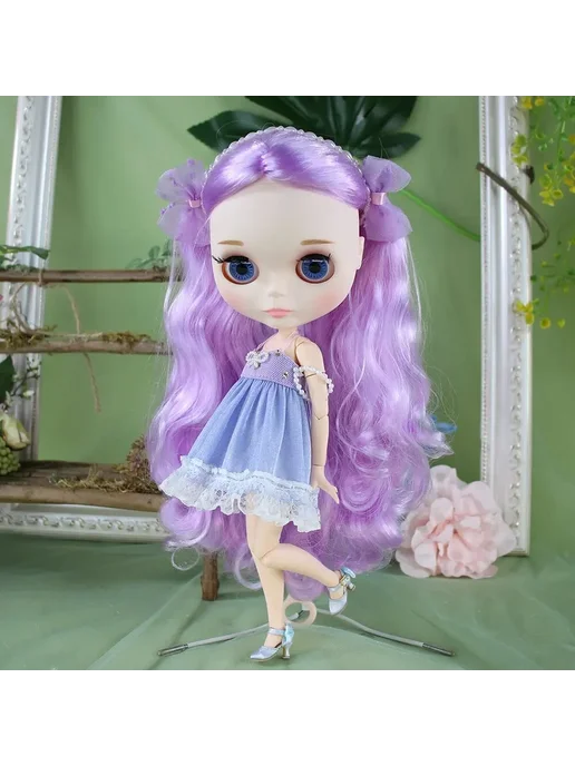 Нет бренда Набор одежды для куклы ICY DBS Blyth 1 6 Темно-синий, like t, синий, фото 7