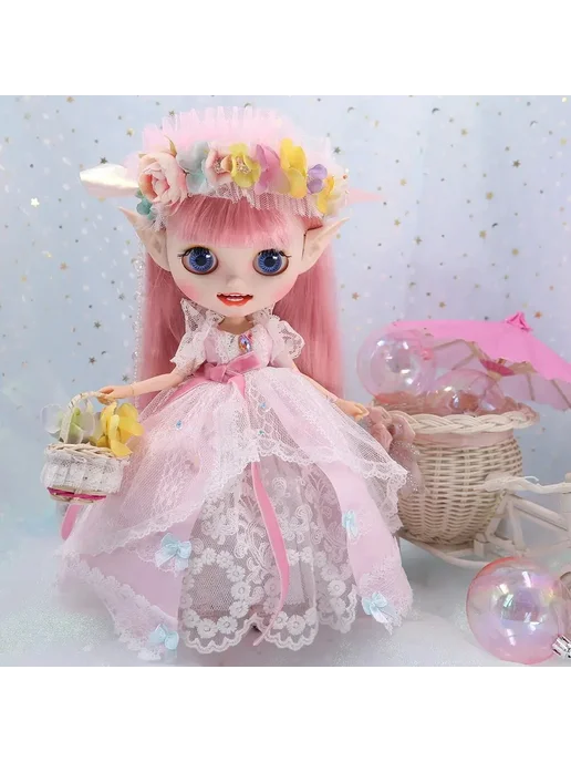 Нет бренда Набор одежды для куклы ICY DBS Blyth 1 6 Темно-синий, like t, вариант, фото 6